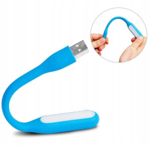 Lampka Silikonowa Usb Do Laptopa Led Mocna Kolory