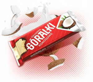 36x Wafle GÓRALKI *KOKOSOWE* 50g