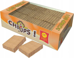 Wafle CHRUPS KAKAOWE Cukry Nyskie 2.5 kg ciastka