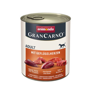 Animonda GranCarno Serca Drobiowe Karma Dla Psa 800 g