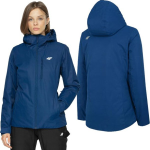 Kurtka Damska Zimowa Narciarska 4F granatowa (KUDN001 31) - XS