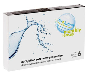 evO2lution monthly lenses 6 szt.