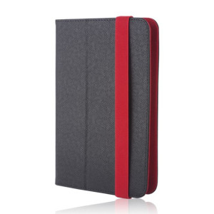 Uniwersalne etui ORBI do tabletów 7-8" czarno-czerwone