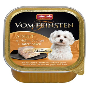Animonda Vom Feinsten Pies Adult Kurczak/Jogurt/Płatki owsiane 150g