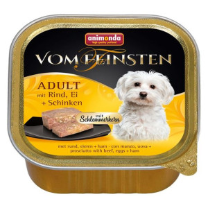 Animonda Vom Feinsten Pies Adult Wołowina/Jajka/Szynka 150g