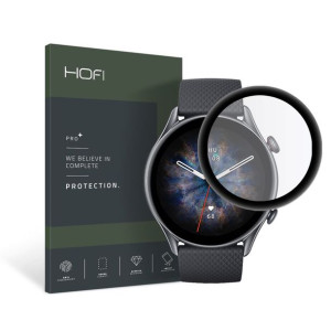 Szkło HYBRYDOWE HOFI HYBRID PRO+ AMAZFIT GTR 3 PRO czarny