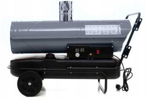 KRAFT Nagrzewnica OLEJOWA z kominem 30kW TERMOSTAT