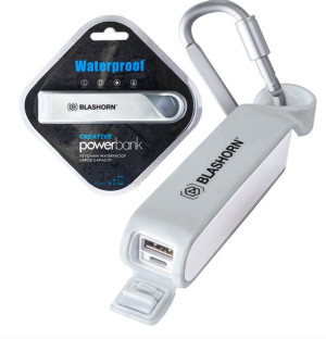 Lekki Powerbank 2600mah Wodoodporny Ipx6 Ładowarka
