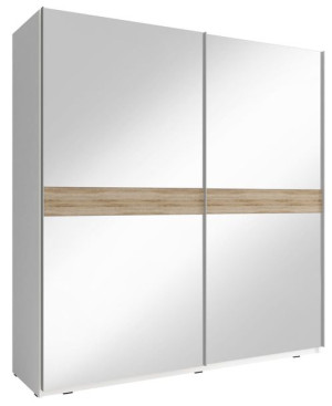 Szafa Mika 5 150 biały+sonoma