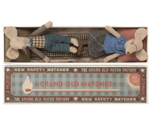 Maileg Myszki Babcia i Dziadek Grandma and Grandpa mice