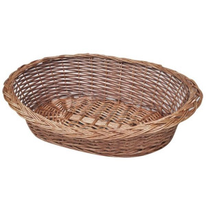 Wiklinowy kosz/legowisko dla psa, naturalne, 50 cm
