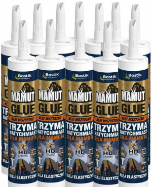 Klej Uniwersalny Montażowy Mamut Glue 290ml 12szt.