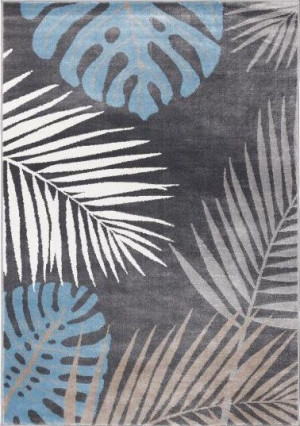 Dywan Agnella Soft Riqueza 133X190Cm Złota Monstera