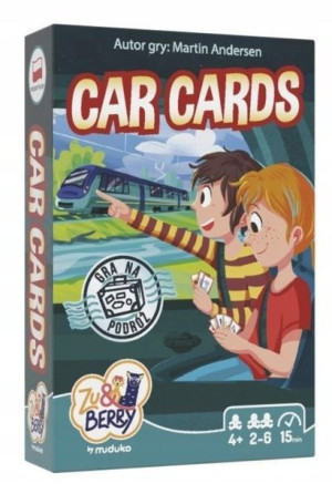 Car Cards Podróżna Gra Karciana Dla Dzieci