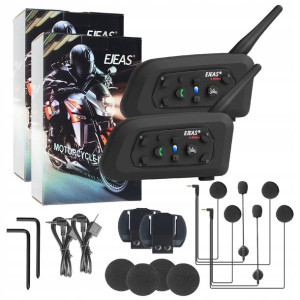 Interkom Intercom Motocyklowy Ejeas V6 Pro 2 Szt