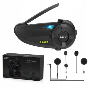 Interkom Motocyklowy Ejeas Q20 Bluetooth Radio Fm