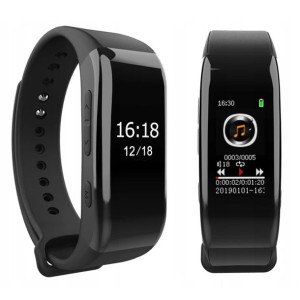 Dyktafon Smartband Detekcja Podsłuch 16gb 1536kbps