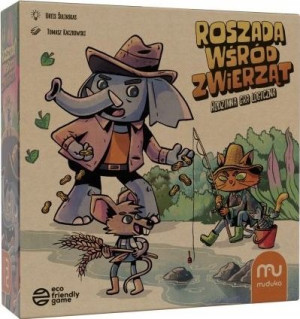 Roszada Wśród Zwierząt Rodzinna Gra Planszowa