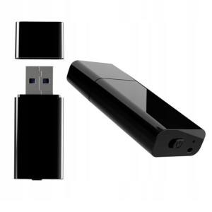 Mini Brelok Dyktafon Podsłuch Do 64gb 24h 192kbps