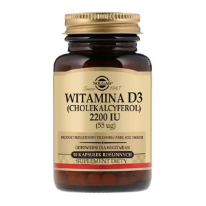 Witamina D3 2200j Solgar