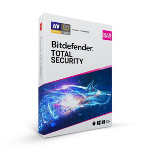 Bitdefender Total Security 10 urządzeń / 1 Rok