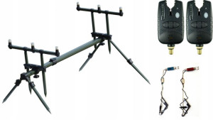 Stojak Karpiowe Rod Pod Wędki Sygnalizator Swinger