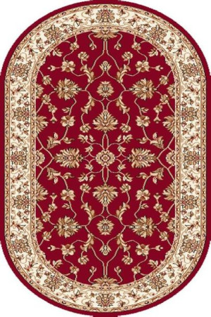 Dywan Agnella Standard Begonia Dark Red 100X180 Owal