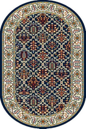 Dywan Agnella Standard Tamir Navy Blue 100X180 Owal