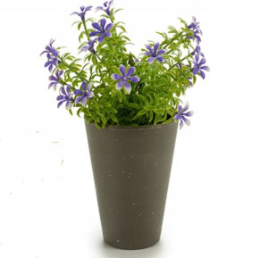 Sztuczne Kwiaty Kwiatki W Doniczce 20cm 4 Kolory