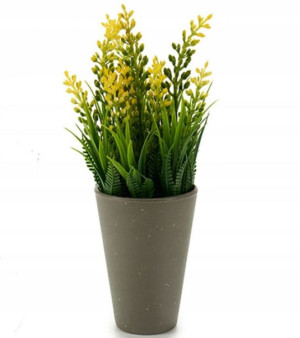 Sztuczne Kwiaty Kwiatki W Doniczce 22cm 4 Kolory