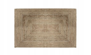 Dywan Pleciony Z Juty Boho 120x170 Styl Etno Beż