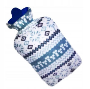Termofor Gumowy 2000 Ml W Pokrowcu Polar Ogrzewacz