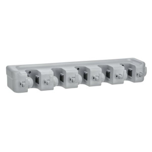 HI Ogrodowy organizer na narzędzia, 44,3 x 7 x 8,3 cm, plastikowy