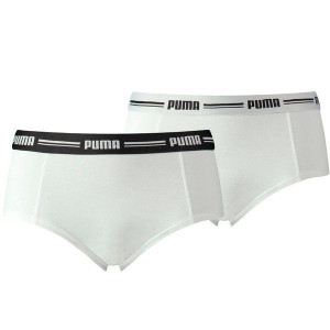 Damskie majtki Puma mini szorty 573014001 317 2PAK