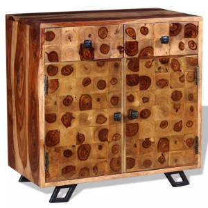 Kredens z litego drewna sheesham, 65 x 35 x 65 cm