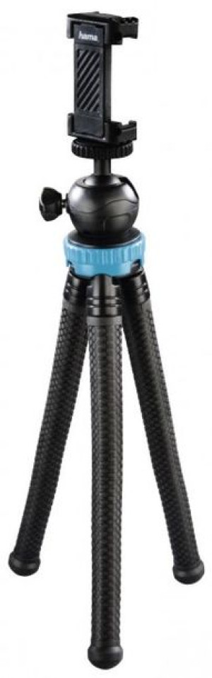 Hama mini statyw Flex Pro 3w1 27 cm niebieski