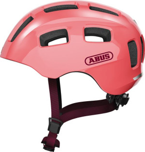 Kask rowerowy dziecięcy Abus YOUN-I 2.0 living coral M 52-57