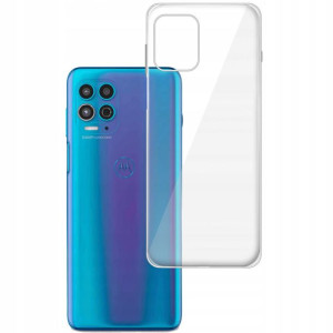 Etui Do Motorola Moto G100 Gumowe Slim Clear View