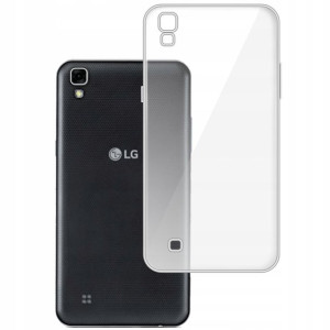 ETUI do LG X POWER gumowe SLIM CLEAR VIEW
