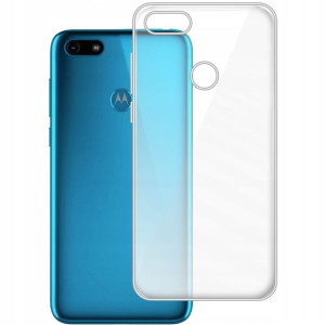 ETUI do MOTOROLA MOTO E6 PLAY gumowe SLIM CLEAR