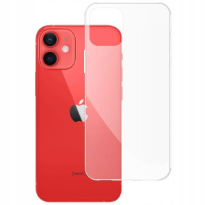 ETUI do IPHONE 12 MINI gumowe SLIM CLEAR VIEW
