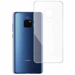 ETUI do HUAWEI MATE 20 gumowe SLIM CLEAR VIEW
