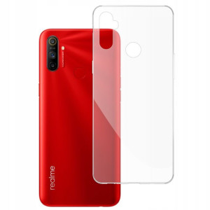 ETUI do REALME C3 gumowe SLIM CLEAR VIEW
