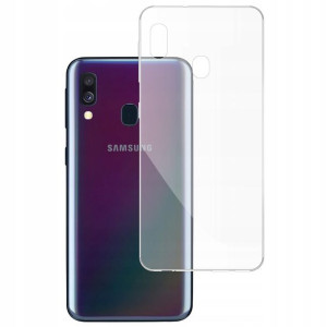 Etui Do Samsung Galaxy A40 Gumowe Slim Clear View