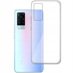 ETUI do VIVO X60 gumowe bezbarwne SLIM CLEAR VIEW