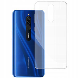 ETUI do XIAOMI REDMI 8 gumowe SLIM CLEAR VIEW