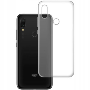 ETUI do XIAOMI REDMI 7 gumowe SLIM CLEAR VIEW