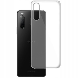 ETUI do SONY XPERIA 10 II gumowe SLIM CLEAR VIEW