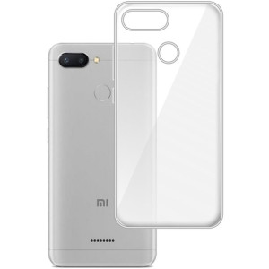 ETUI do XIAOMI REDMI 6 gumowe SLIM CLEAR VIEW