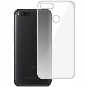 ETUI do XIAOMI MI A1 gumowe SLIM CLEAR VIEW